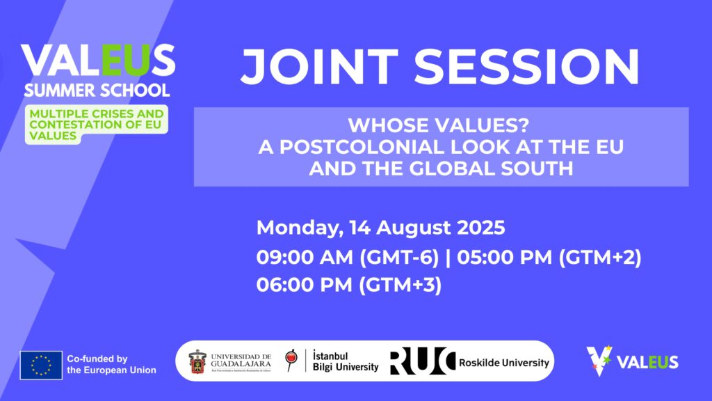 ValEUs Summer Schools: Joint Meeting
