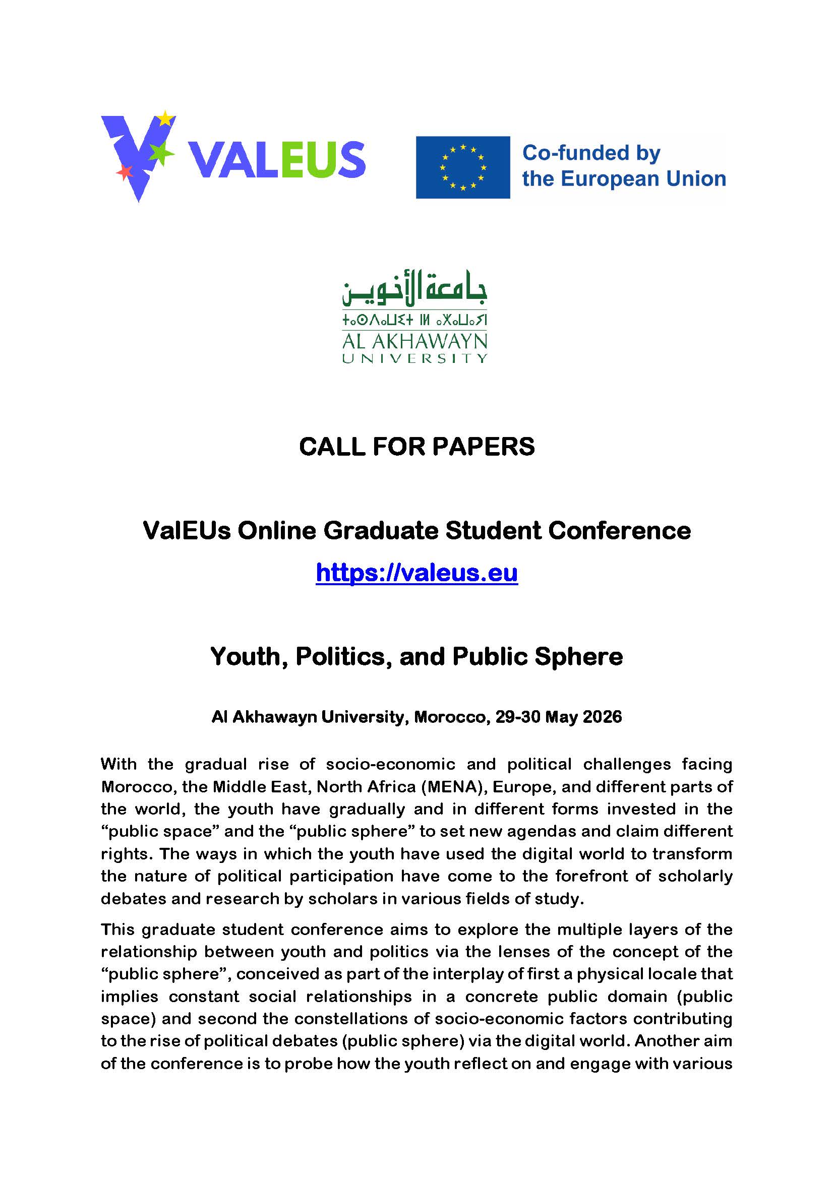 Call_For_Papers_ValEUs__Graduate_Student_Conference_Youth_Politics_Public-Sphere_Seite_1