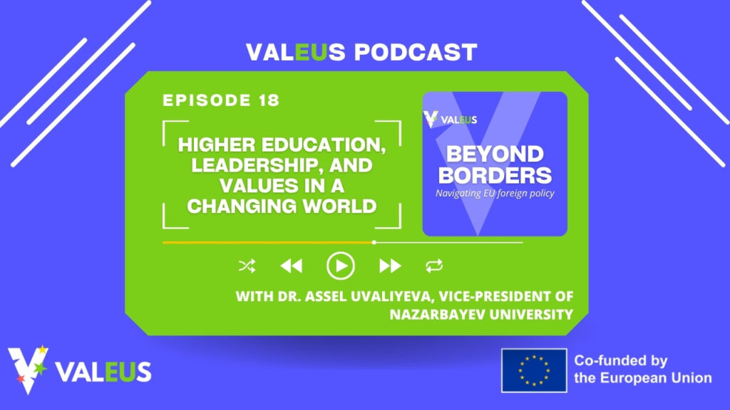 ValEUs Podcast: Beyond Borders Episode 18 – Higher Education, Leadership, and Values in a Changing World